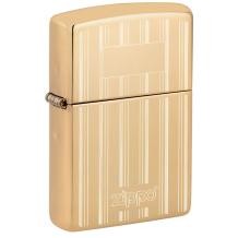 Zippo Streep Design met vakje Zippo Streep Design met vakje