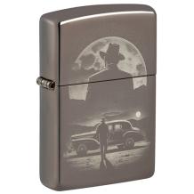 Zippo Vintage Car and Man Design