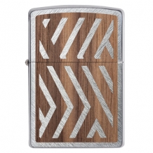 Zippo Woodchuck Herringbone Sweep voorzijde Zippo Woodchuck Herringbone Sweep voorzijde