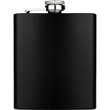 198ml zwarte RVS drankflacon graveren