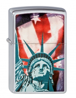 Zippo Statue of Liberty Flag