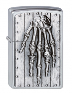 Zippo Skeleton Hand Emblem