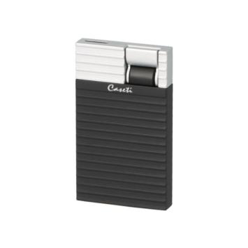 Caseti aansteker Flat Flame Black