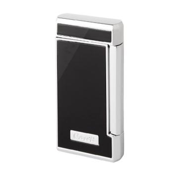 Caseti aansteker dubbel Jetflame aasnteker Marseille Black-Chrome