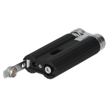 Caseti aansteker Black matte