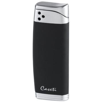 Caseti Piezo aansteker Black matte - Chrome