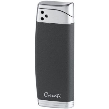 Caseti Piezo aansteker dark grey matte - Chrome