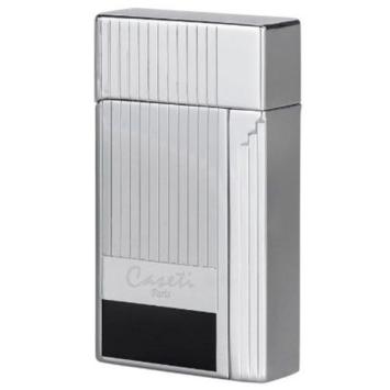 Caseti Soleil Jetflame aansteker Chrome - Black stripes