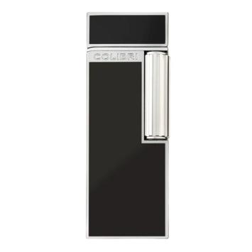 Colibri vuursteen aansteker Continental zwart-chrome