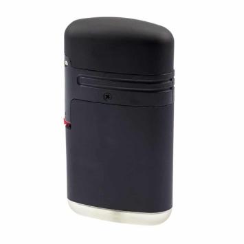 Dubbele jetflame aansteker Easy Torch zwart