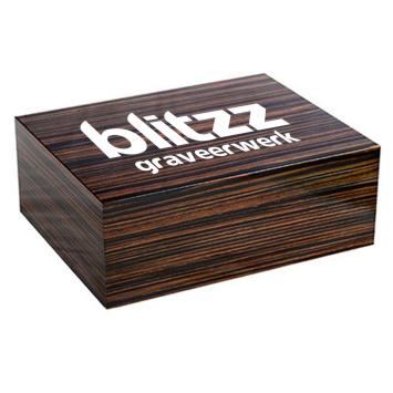 Humidor met logo bedrukking