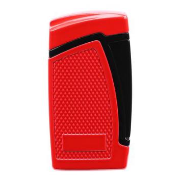 Myon aansteker double jet met punch rood