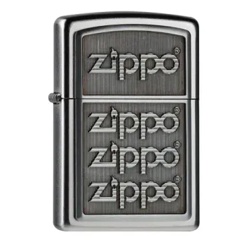 Zippo aansteker 4 Zippo logos 3D