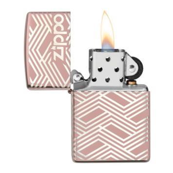 Zippo Abstract Laser Design