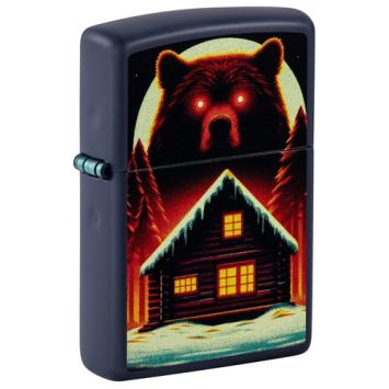 Zippo Bear and Cabin