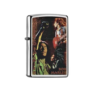 Zippo aansteker Bob Marley on stage