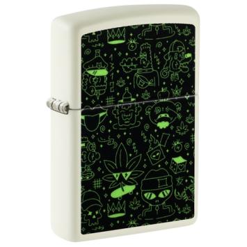 Zippo Doodle Cannabis