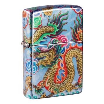 Zippo aansteker Dragon Design