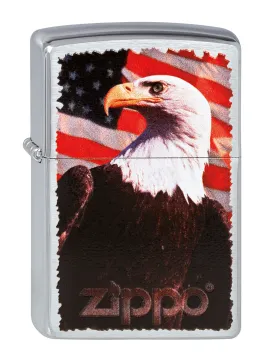 Zippo aansteker Eagle Flag