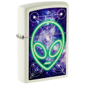 Zippo Glow in the Dark alien