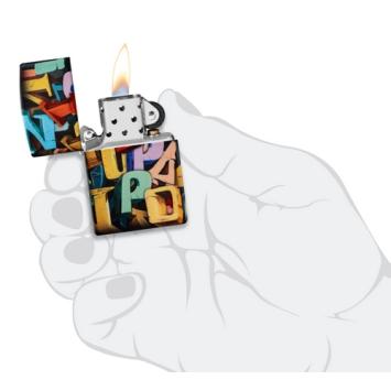 Zippo in hand