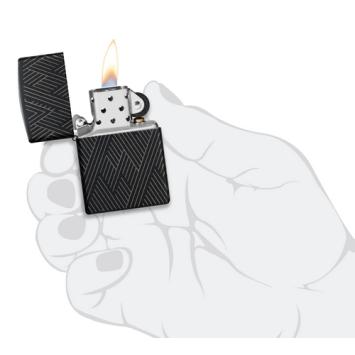 Zippo in hand