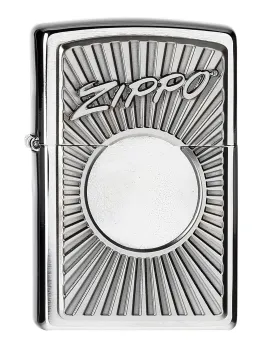 Zippo aansteker Logo with panel