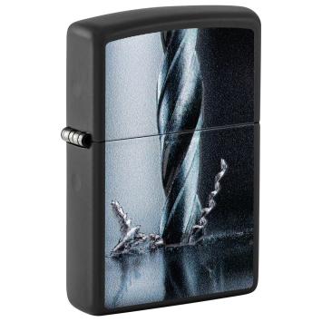 Zippo aansteker Metal Drill Design