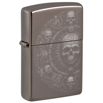 Zippo Skull Mandala Design