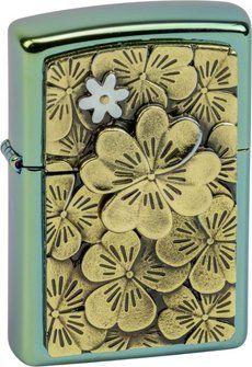 Zippo aansteker Trick Clover/Leaf