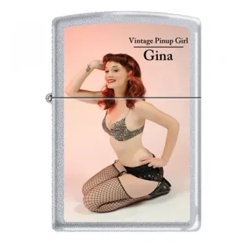 Zippo aansteker vintage Pinup Gina Limited Edition