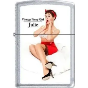Zippo aansteker vintage Pinup Julie Limited Edition