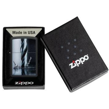Zippo aansteker boor