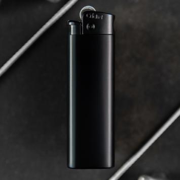 Zwarte vuursteen aansteker Cricket deluxe metal