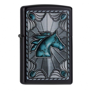 Zippo Turquoise Buckle