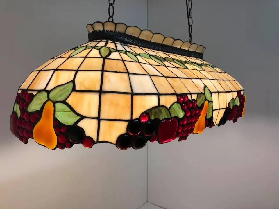 Tiffany fruit store chandelier