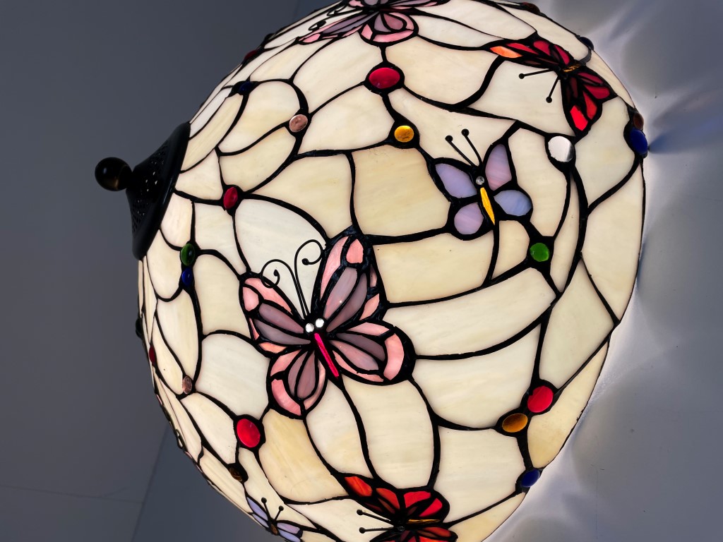 Tiffany plafondlamp Papillon 50 / 80