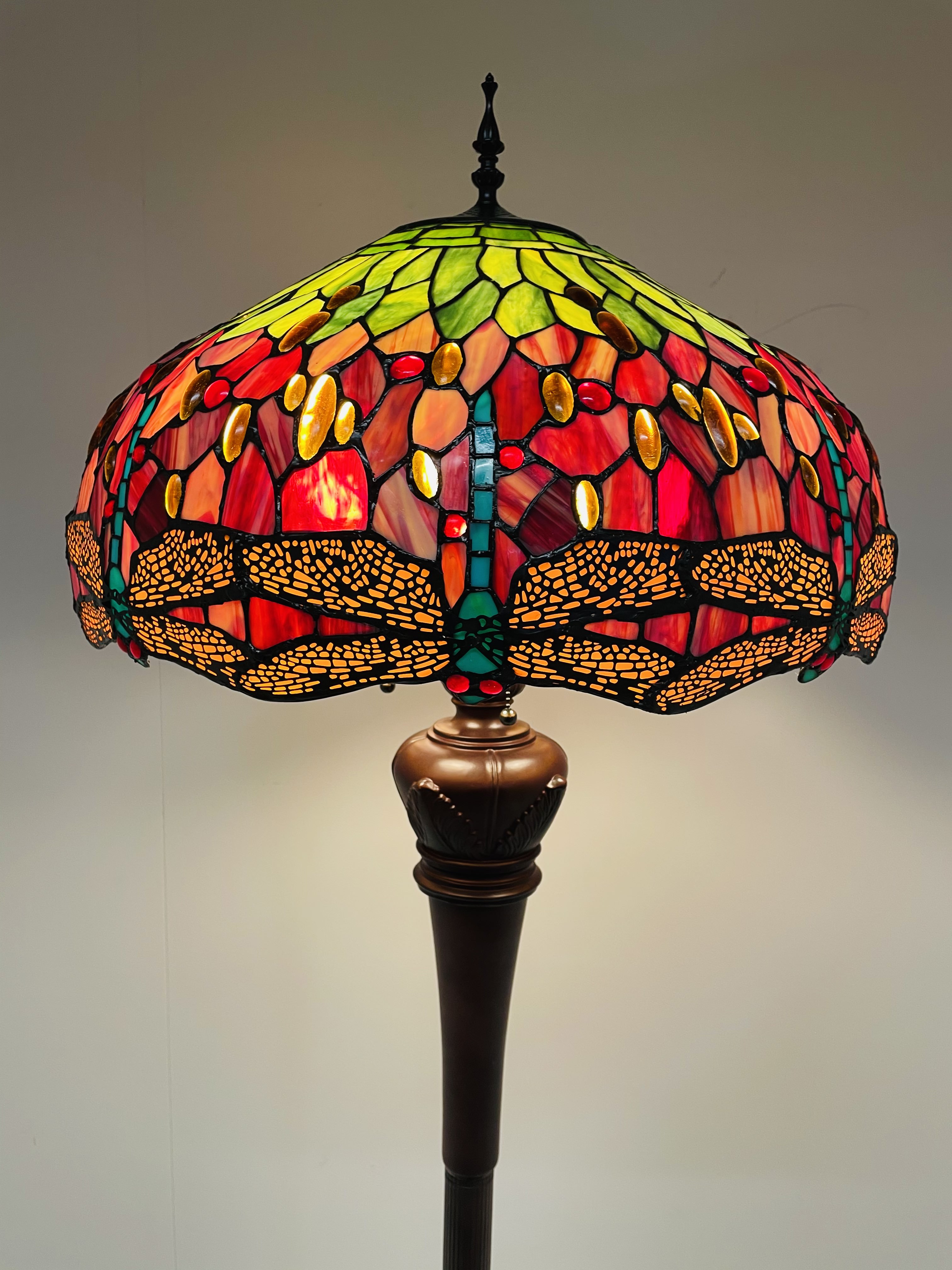 Tiffany Stehleuchte Dragonfly 60cm de Luxe