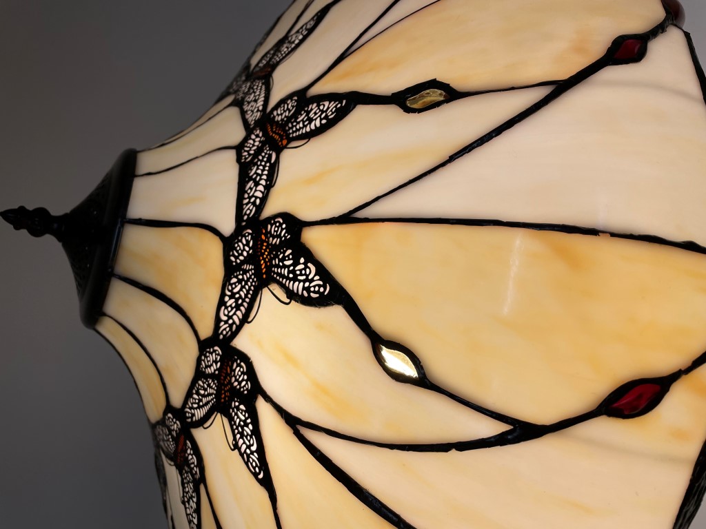 Tiffany Tischlampe Butterfly Ø 50cm P1