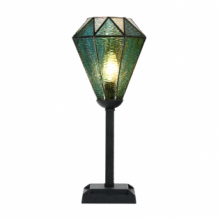 Tiffany Tischleuchte Arata Green