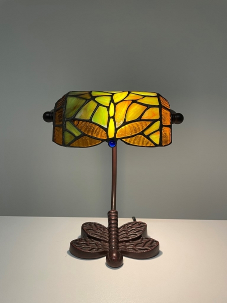 Tiffany Schreibtischlampe Dragonfly