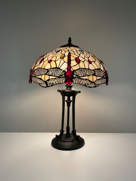 Tiffany Tischlampe Dragonfly 40 P12 -1634