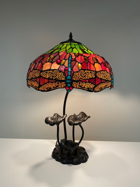 Tiffany Tischlampe Dragonfly / P19 - 9201