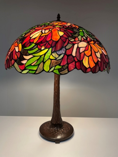 Tiffany Tischleuchte Ø 50cm Peoni P1