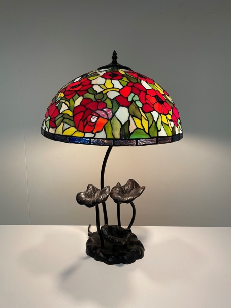 Tiffany Tischlampe  Rosas / P19