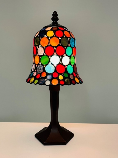 Tiffany Tischlampe Colorfull