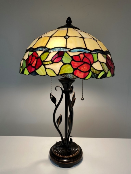 Tiffany Tischlampe Rosamunde 35
