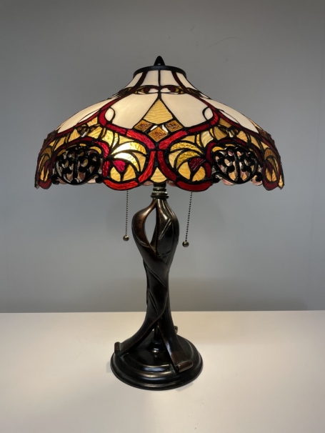Tiffany Tischlampe Rubino