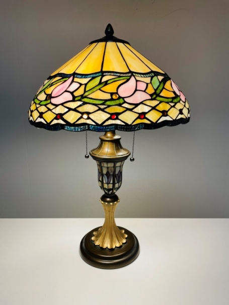 Tiffany Tischleuchte Dutch Flowers 40