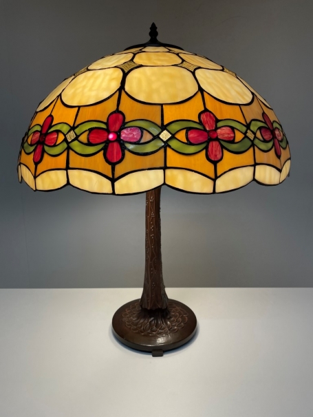 Tiffany Tischleuchte Ø 50cm Cherry P1